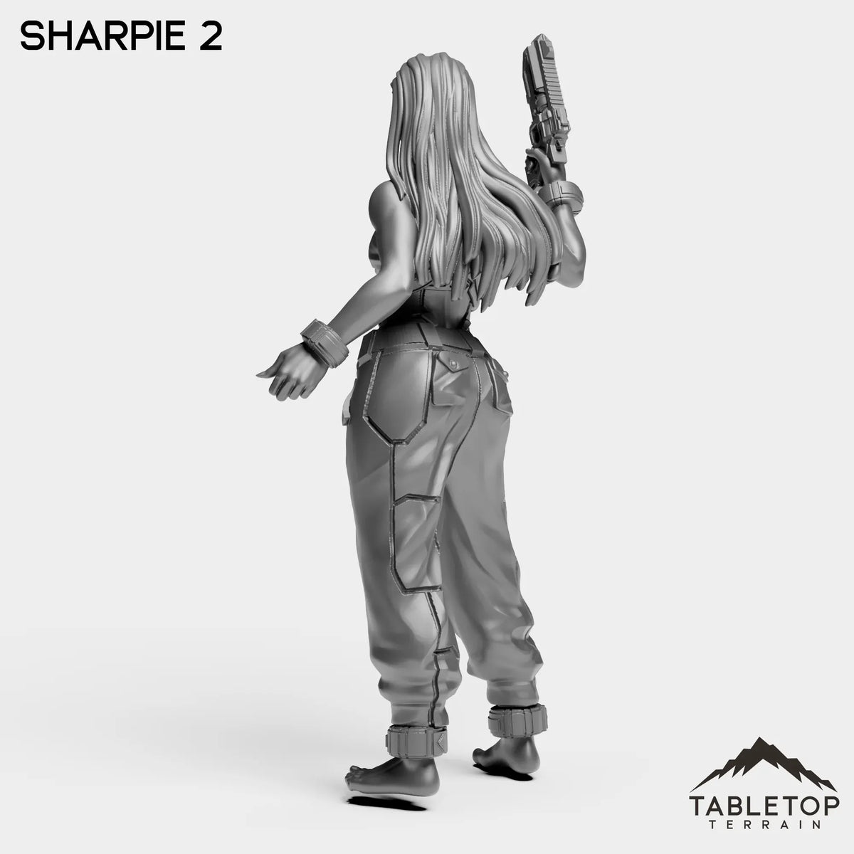 Tabletop Terrain Miniature Sharpie - Black Site Prisoners