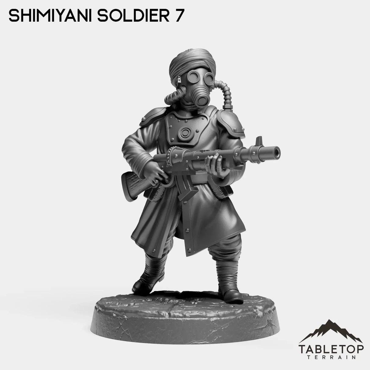Tabletop Terrain Miniature Shimiyani Soldiers - Alchemical Satrapy