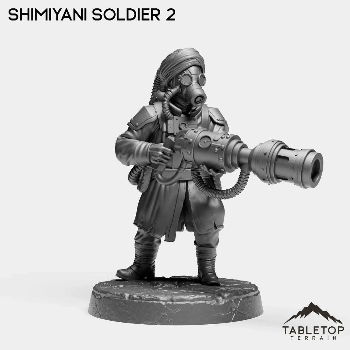 Tabletop Terrain Miniature Shimiyani Soldiers - Alchemical Satrapy
