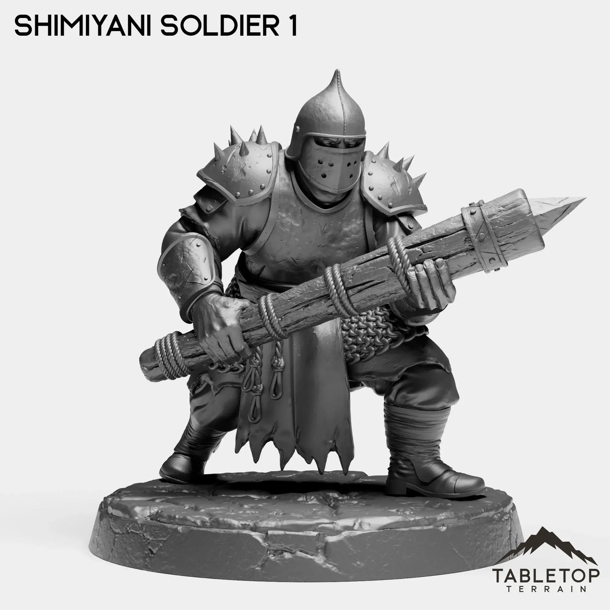 Tabletop Terrain Miniature Shimiyani Soldiers - Alchemical Satrapy