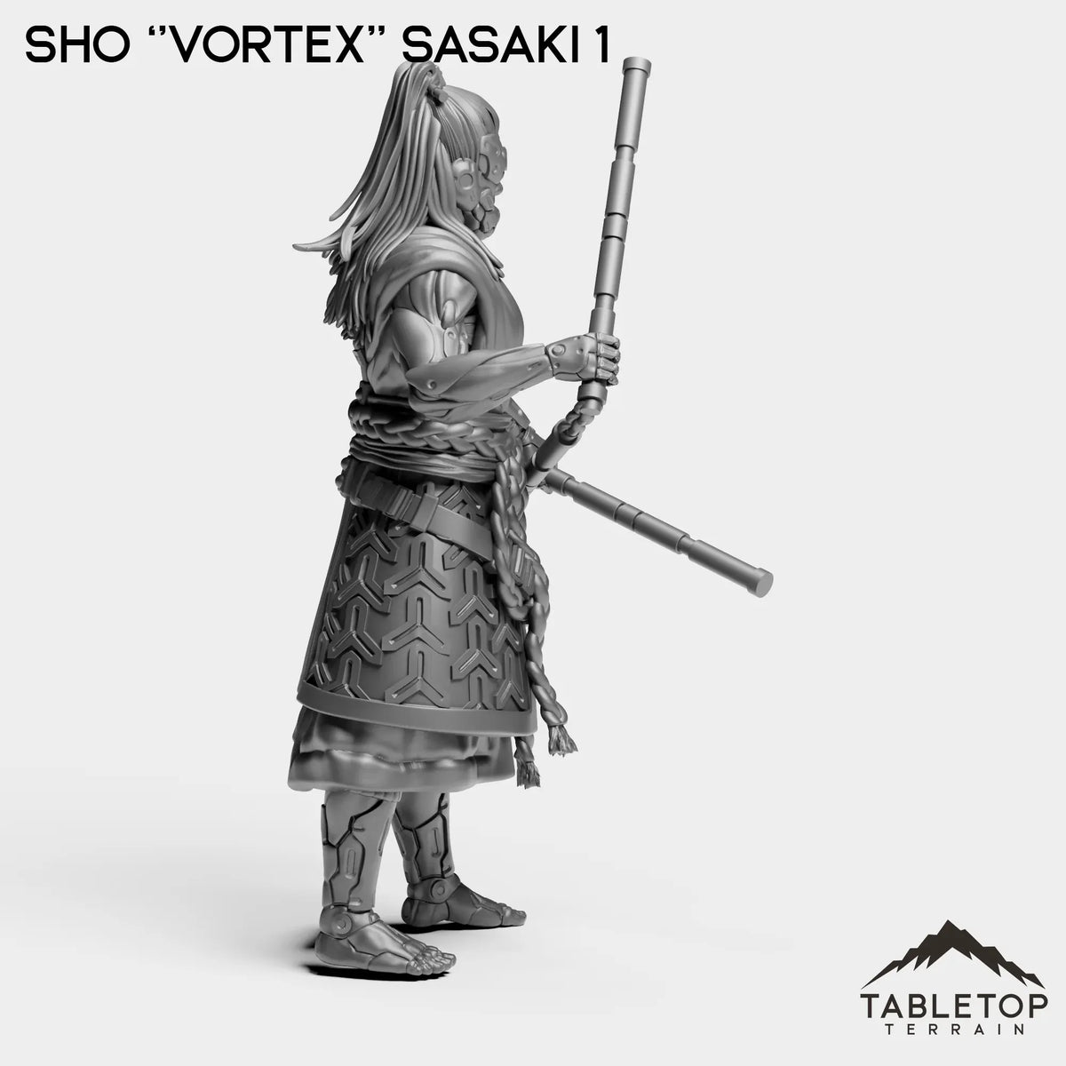 Tabletop Terrain Miniature Sho ''Vortex'' Sasaki