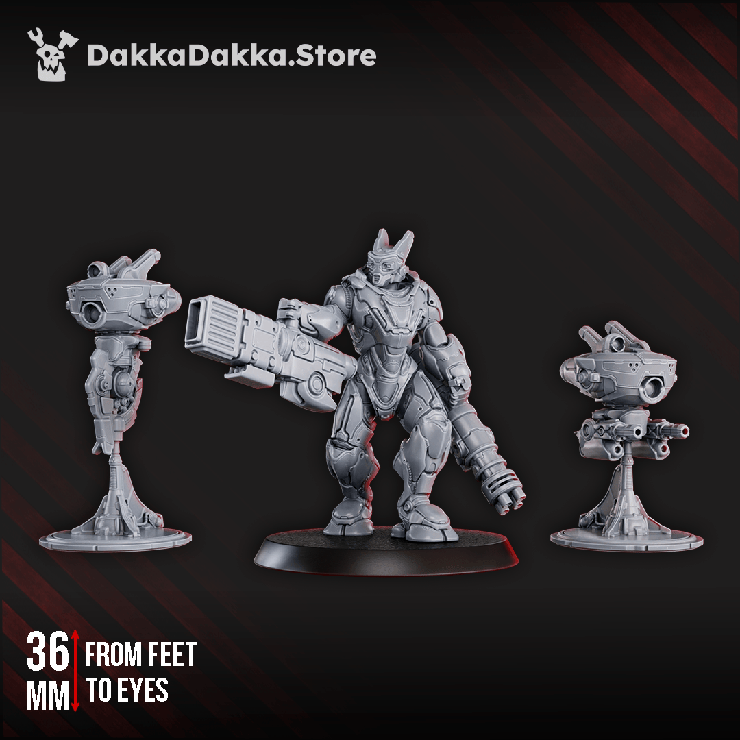 Tabletop Terrain Miniature Shock Leader