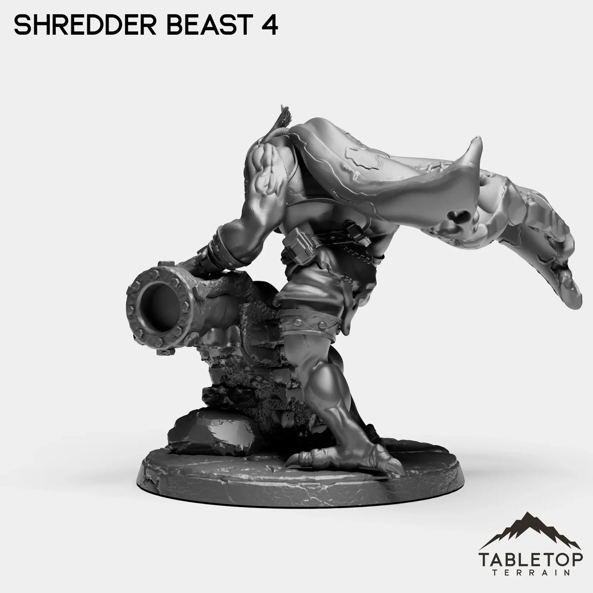 Tabletop Terrain Miniature Shredder Beast - Starspawn Soldiers