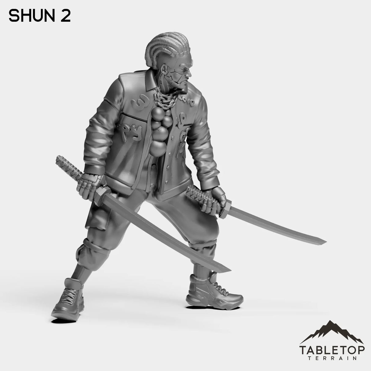 Tabletop Terrain Miniature Shun - Strike Team Omega & Almighty Friends