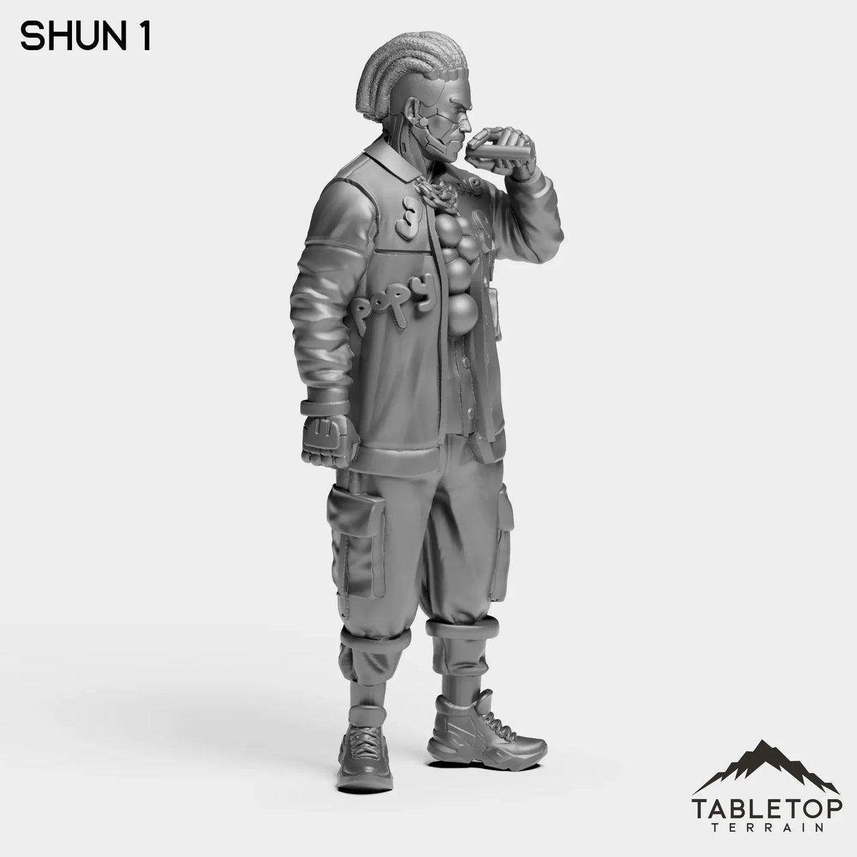 Tabletop Terrain Miniature Shun - Strike Team Omega & Almighty Friends