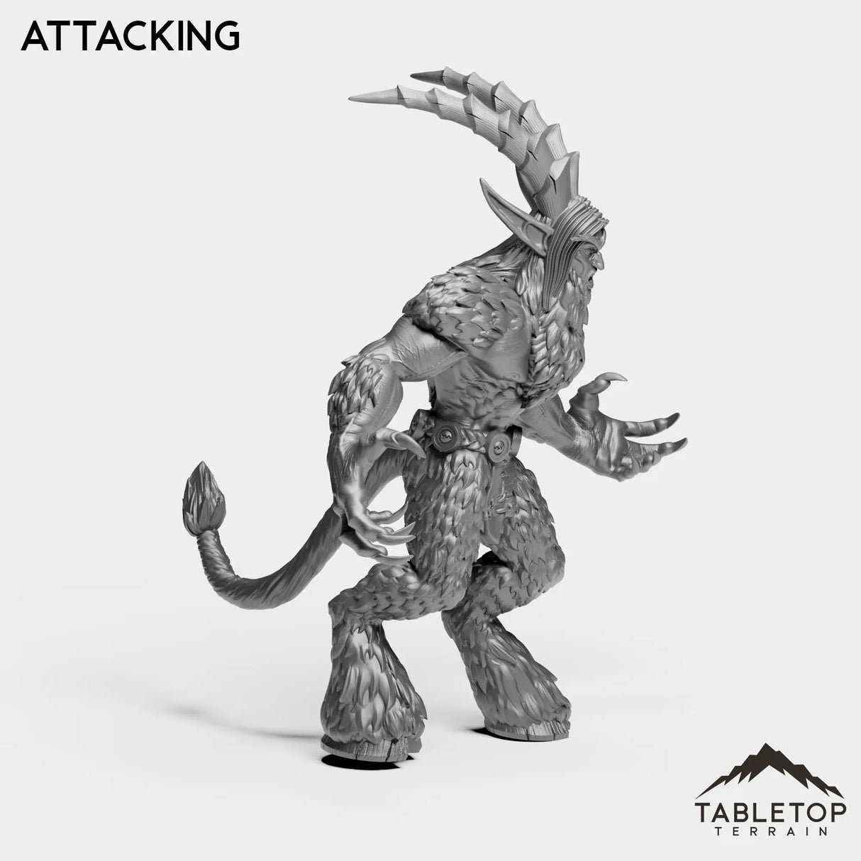 Tabletop Terrain Miniature Sick Satyr