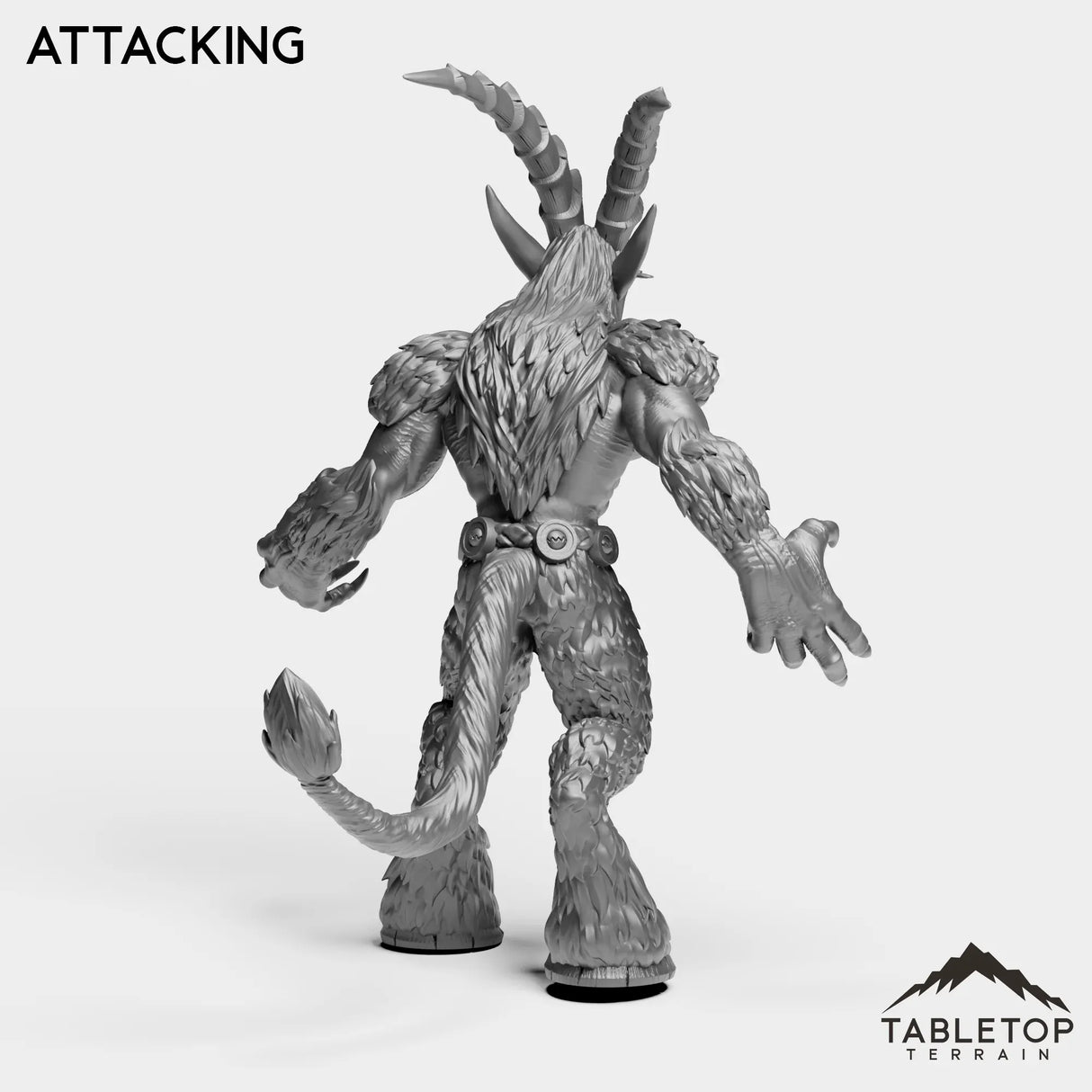 Tabletop Terrain Miniature Sick Satyr