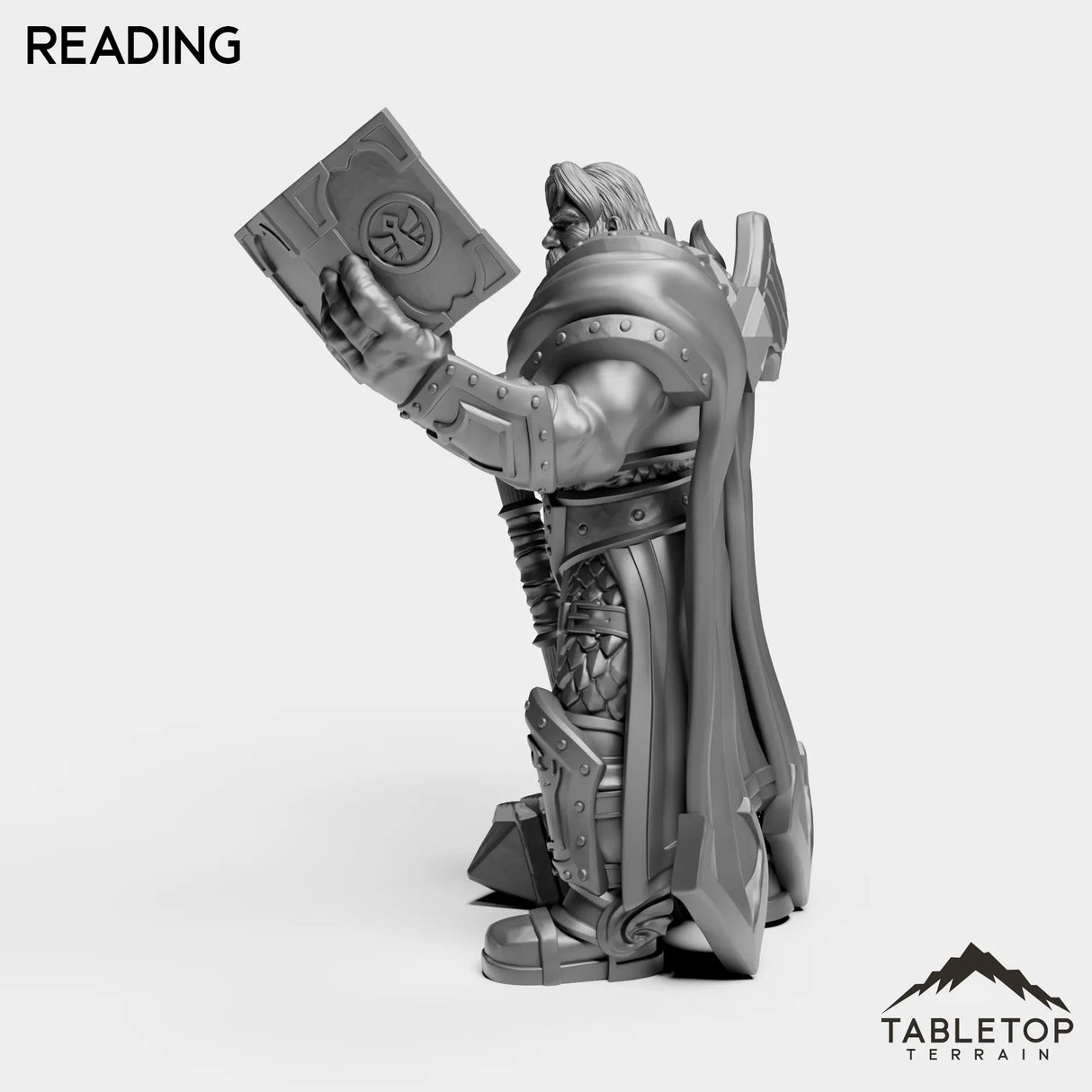 Tabletop Terrain Miniature Silver Paladin Lightbearer