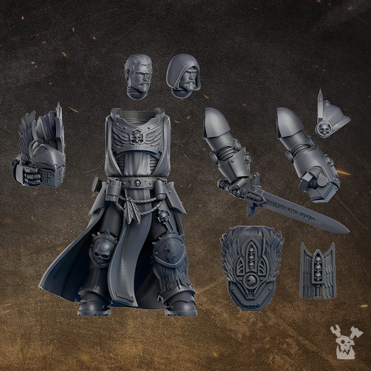 Tabletop Terrain Miniature Sir Lancelot