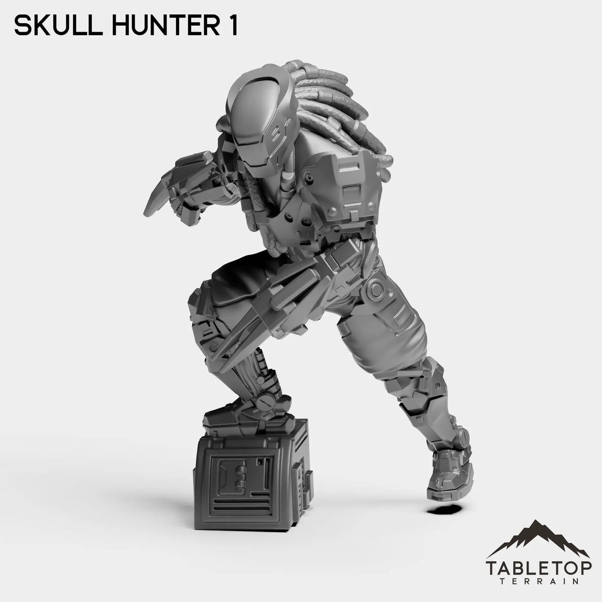 Tabletop Terrain Miniature Skull Hunter