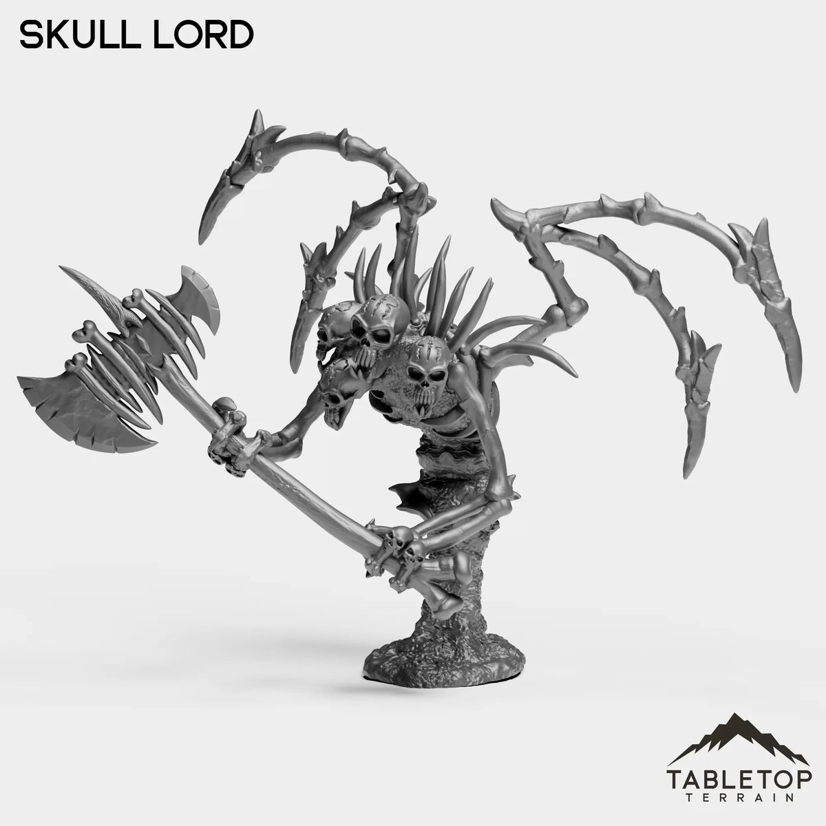 Tabletop Terrain Miniature Skull Lord