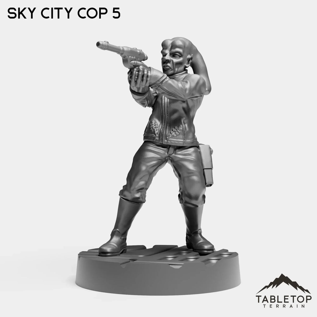 Tabletop Terrain Miniature Sky City Cops