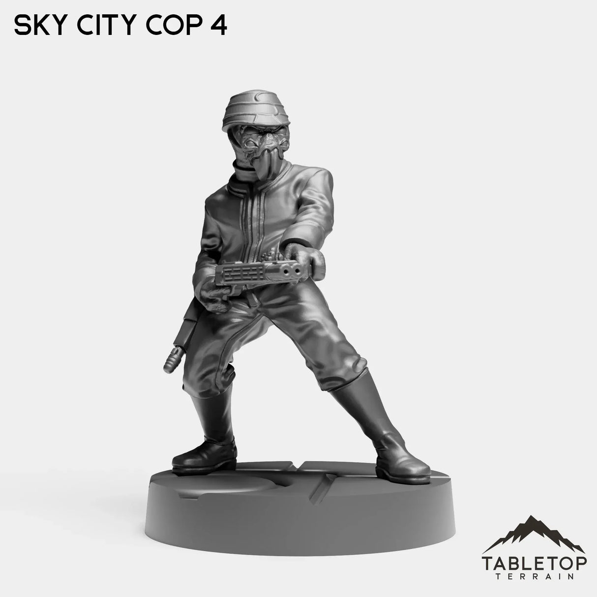 Tabletop Terrain Miniature Sky City Cops