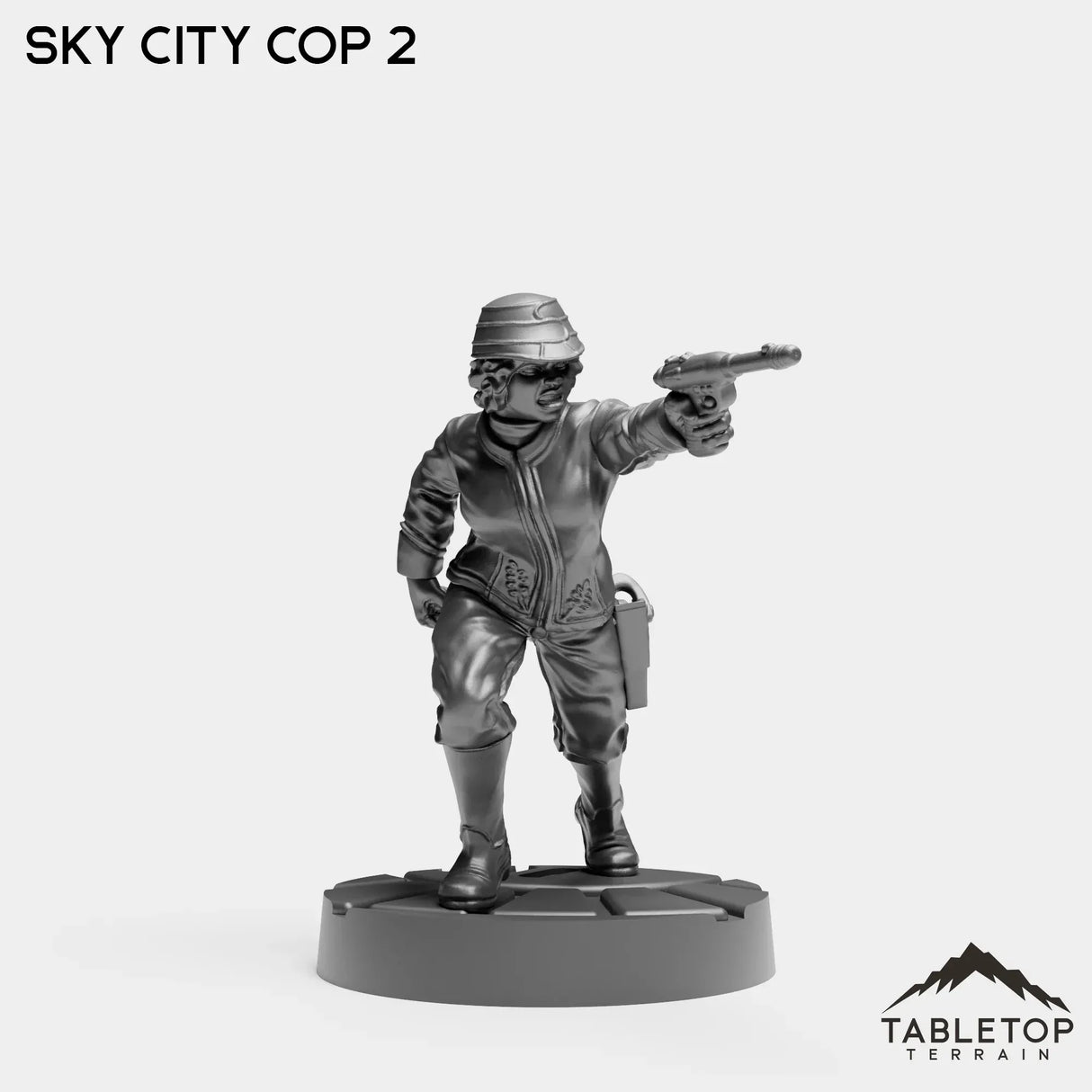 Tabletop Terrain Miniature Sky City Cops