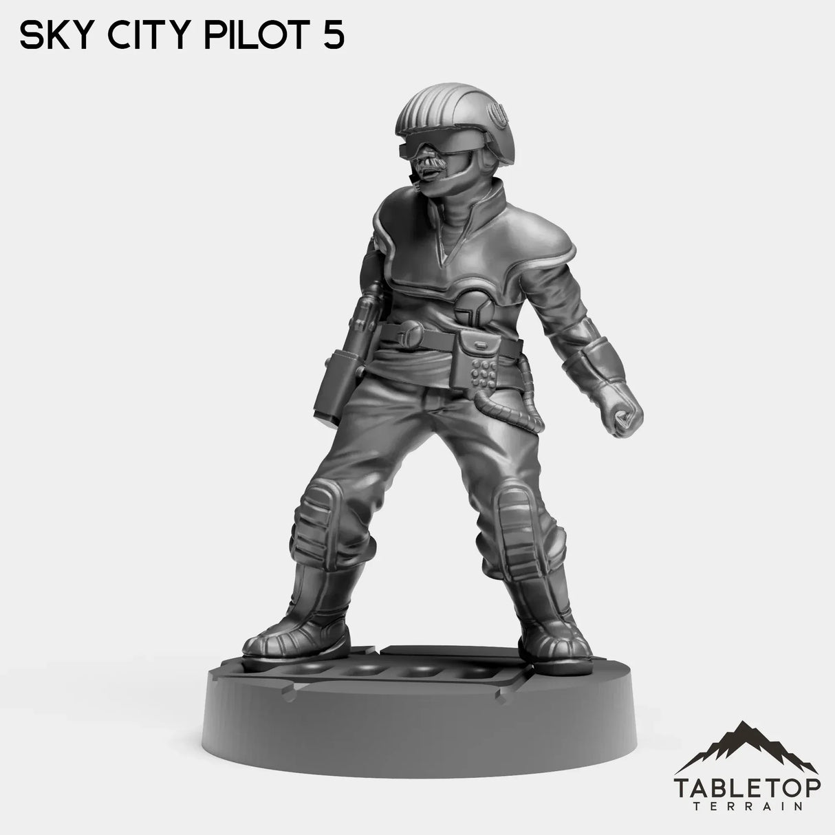 Tabletop Terrain Miniature Sky City Pilots