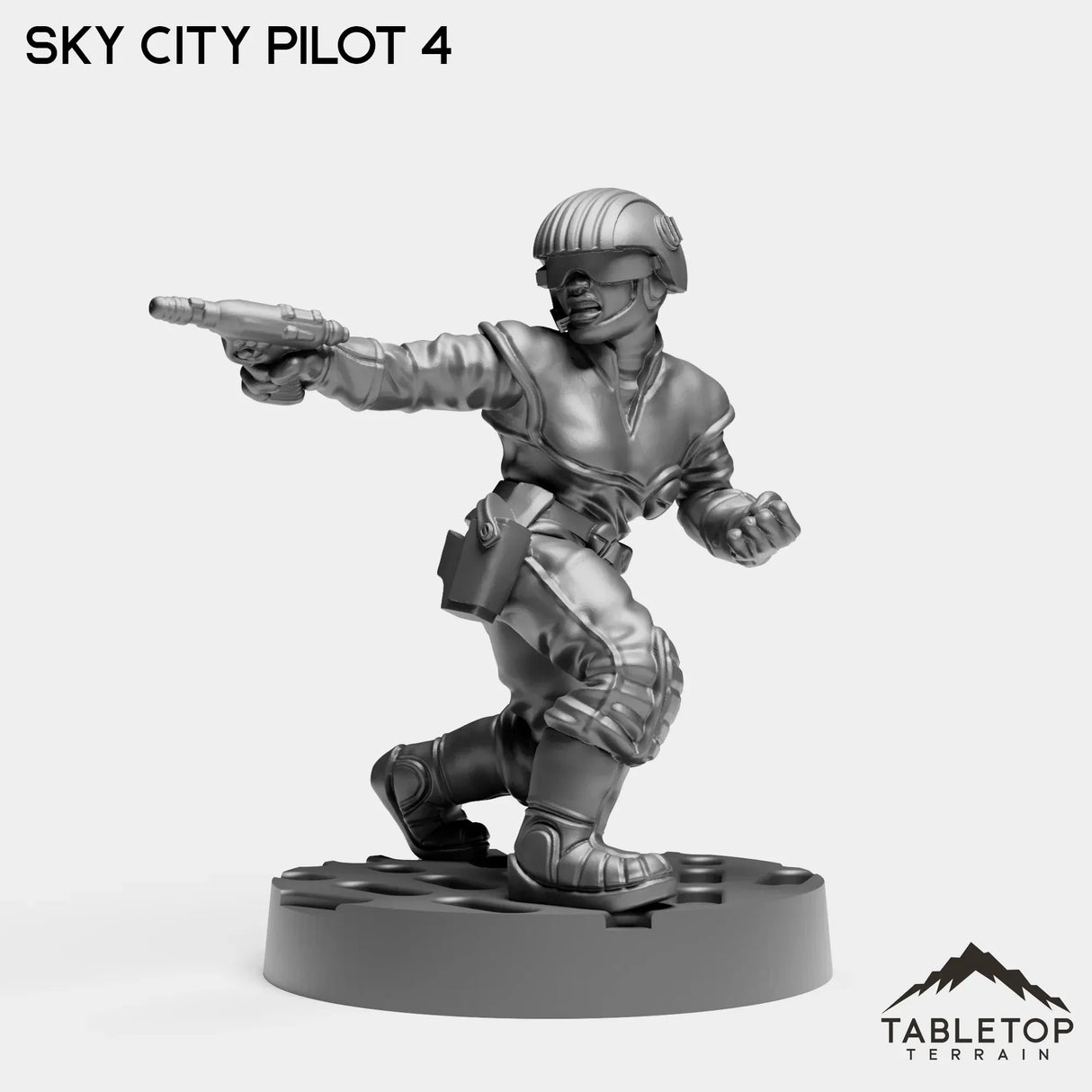 Tabletop Terrain Miniature Sky City Pilots