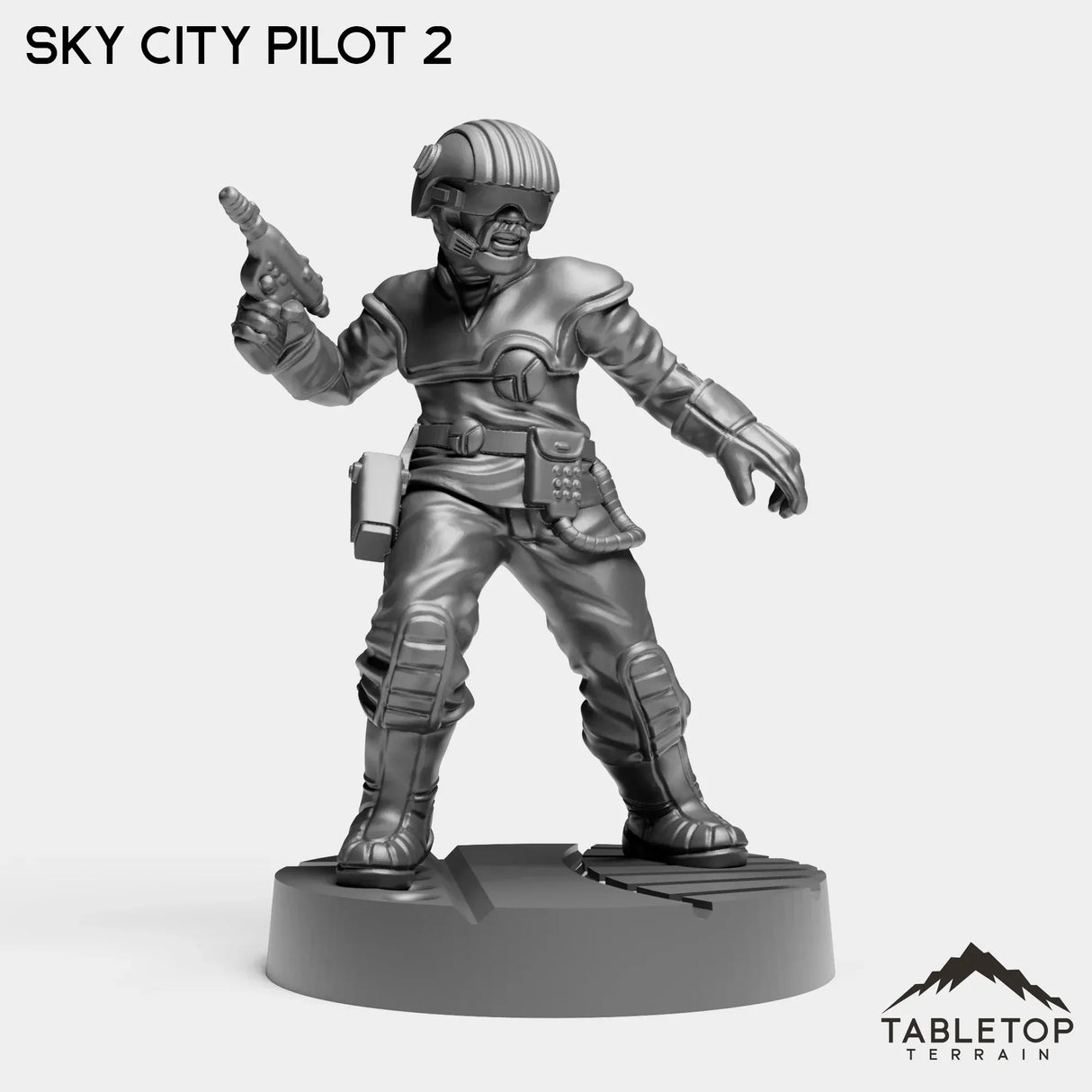 Tabletop Terrain Miniature Sky City Pilots