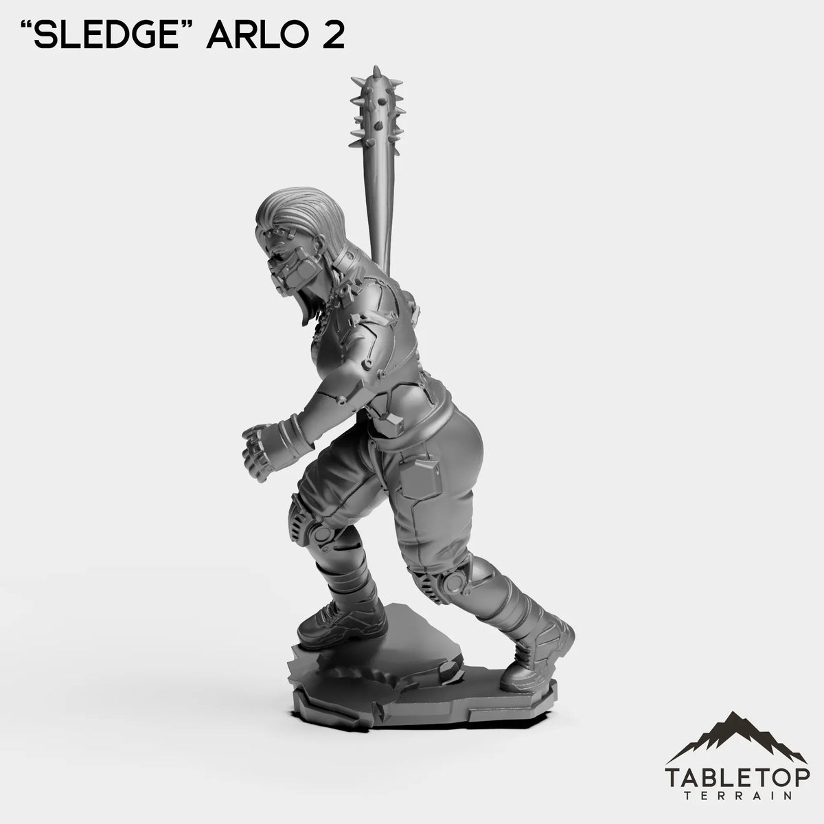 Tabletop Terrain Miniature Sledge