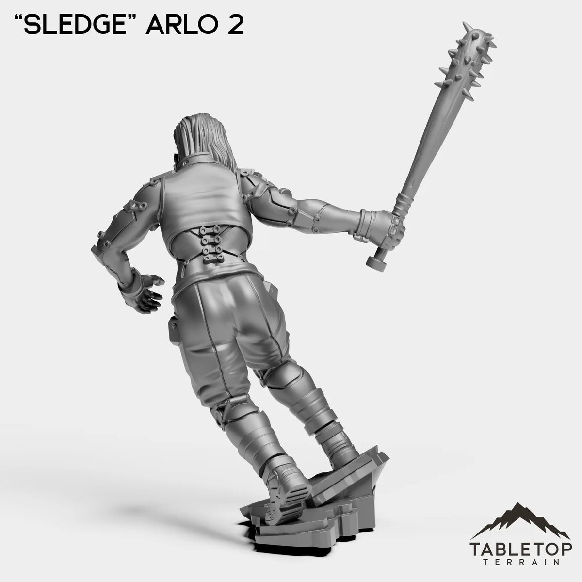 Tabletop Terrain Miniature Sledge