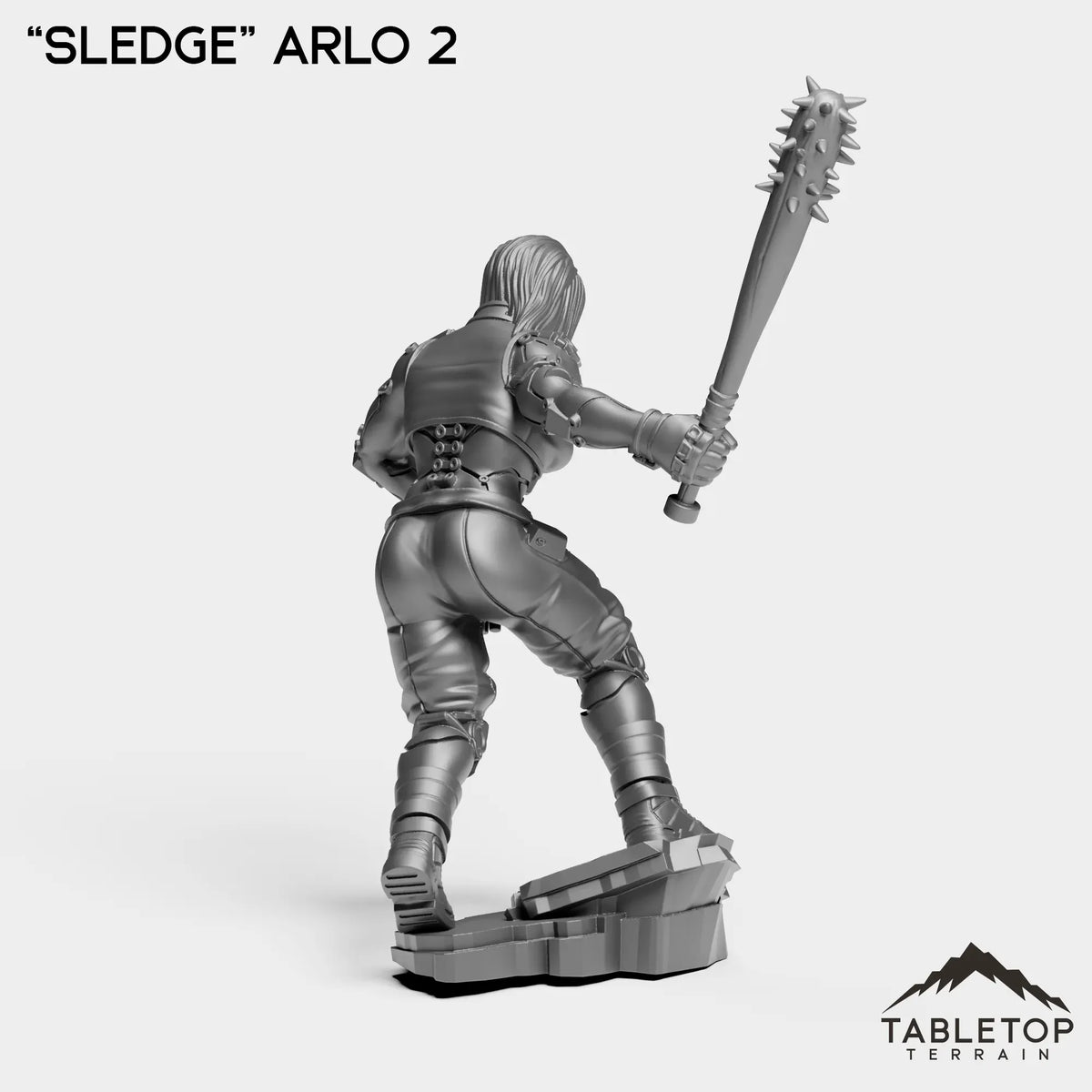 Tabletop Terrain Miniature Sledge