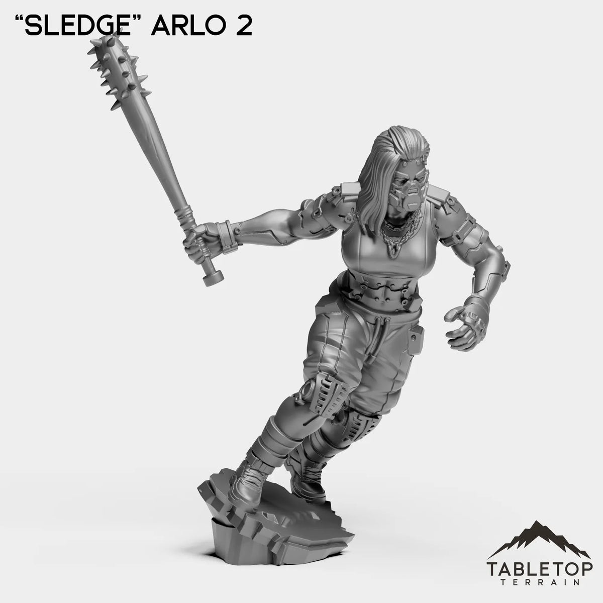 Tabletop Terrain Miniature “Sledge” Arlo 2 Sledge