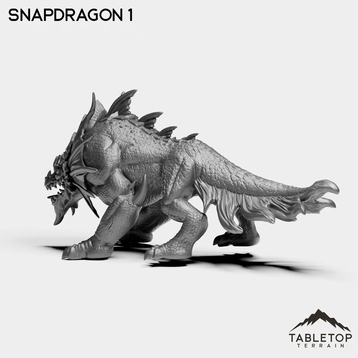 Tabletop Terrain Miniature Snapdragons