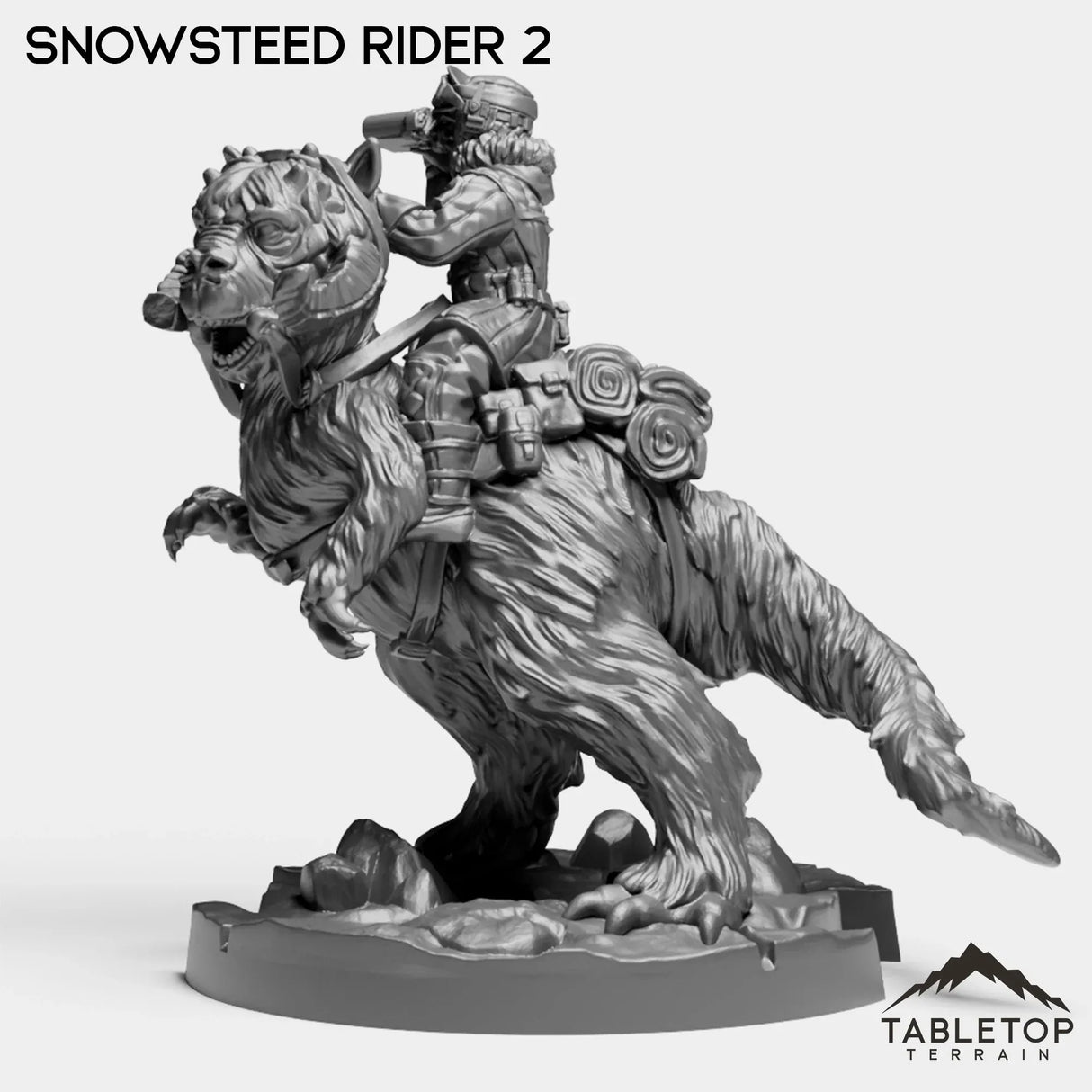 Tabletop Terrain Miniature Snowsteed Riders