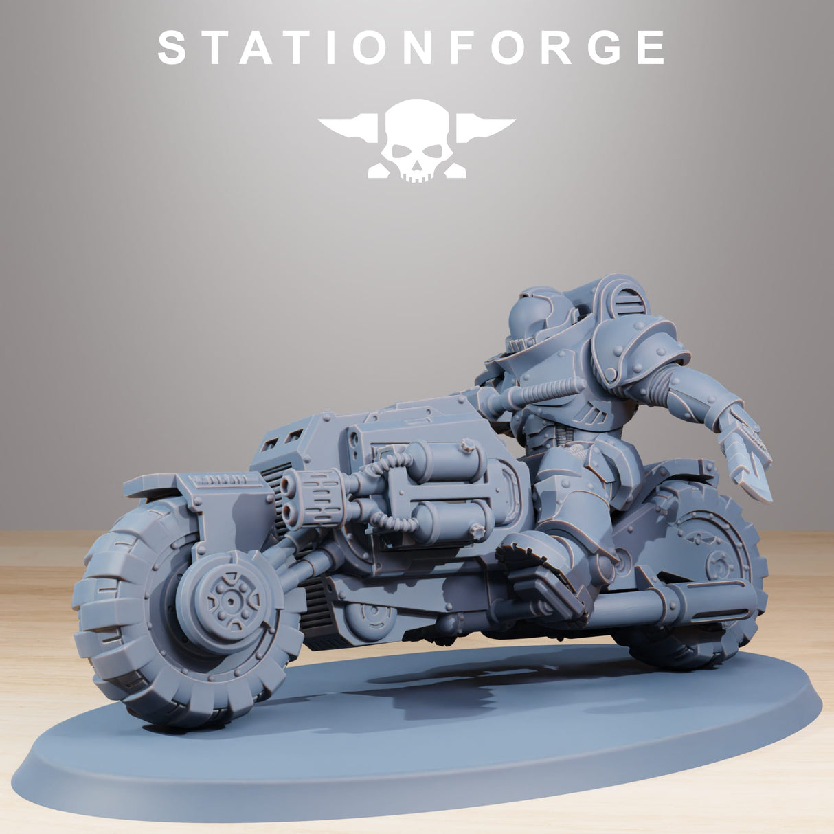 Tabletop Terrain Miniature Socratis Bikers