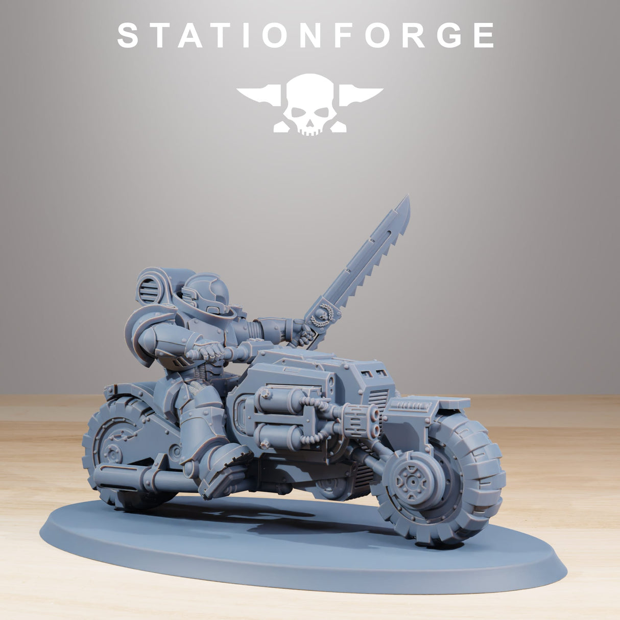 Tabletop Terrain Miniature Socratis Bikers