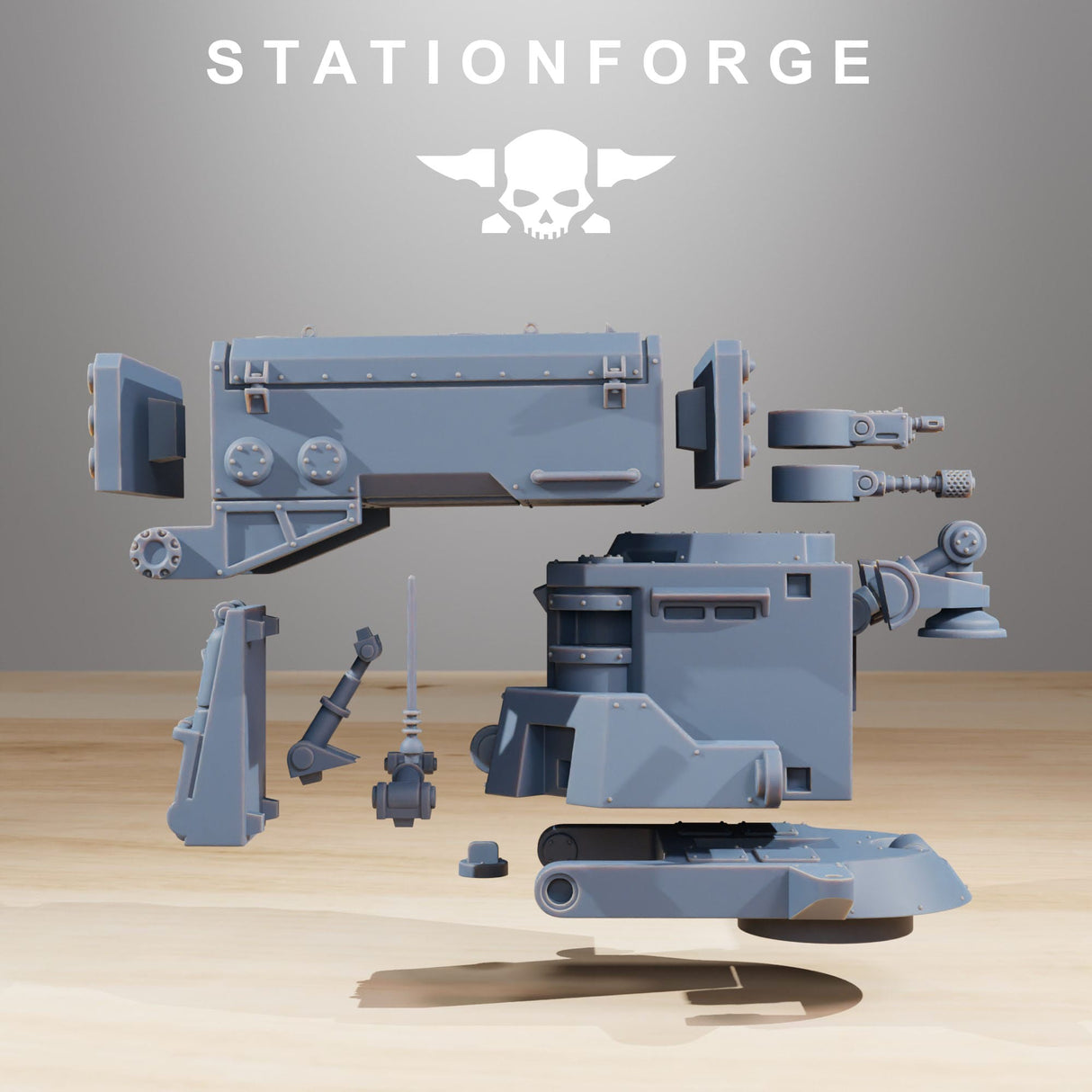 Tabletop Terrain Miniature Socratis Bunker