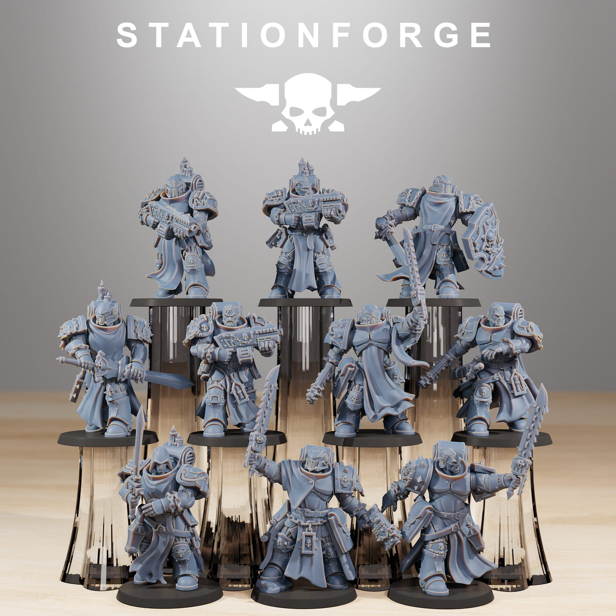 Tabletop Terrain Miniature Socratis Crusaders