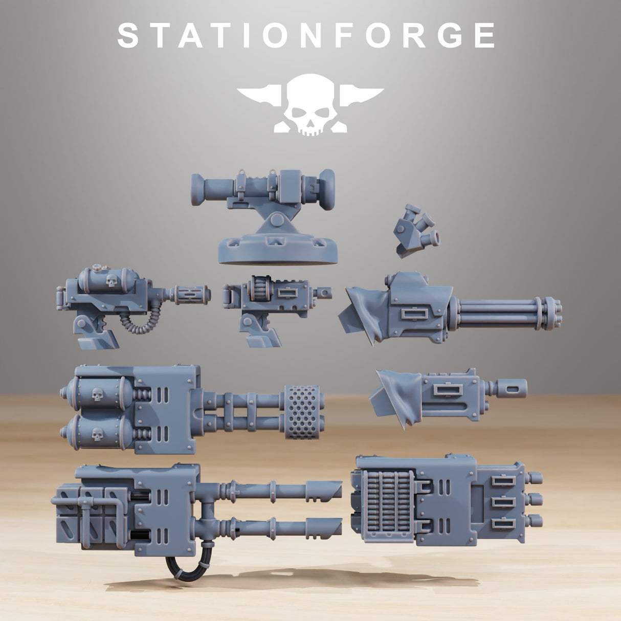 Tabletop Terrain Miniature Socratis Dominator Tank