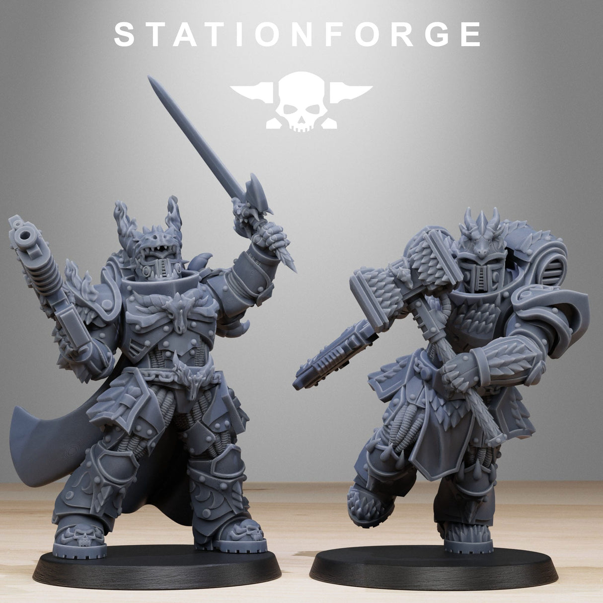 Tabletop Terrain Miniature Socratis Dragon Knights