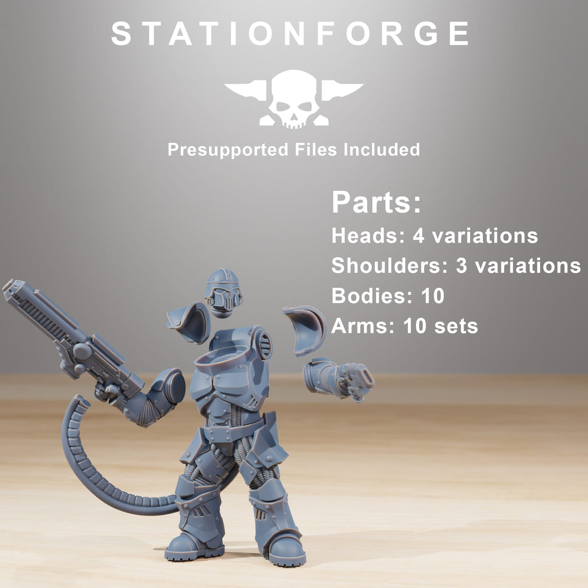 Tabletop Terrain Miniature Socratis Exterminators