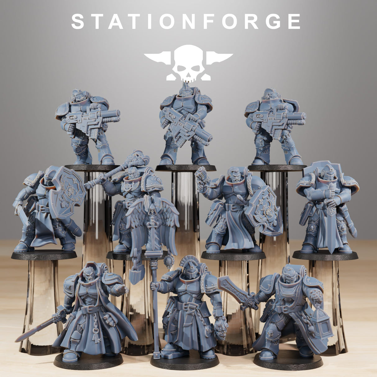 Tabletop Terrain Miniature Socratis Knights