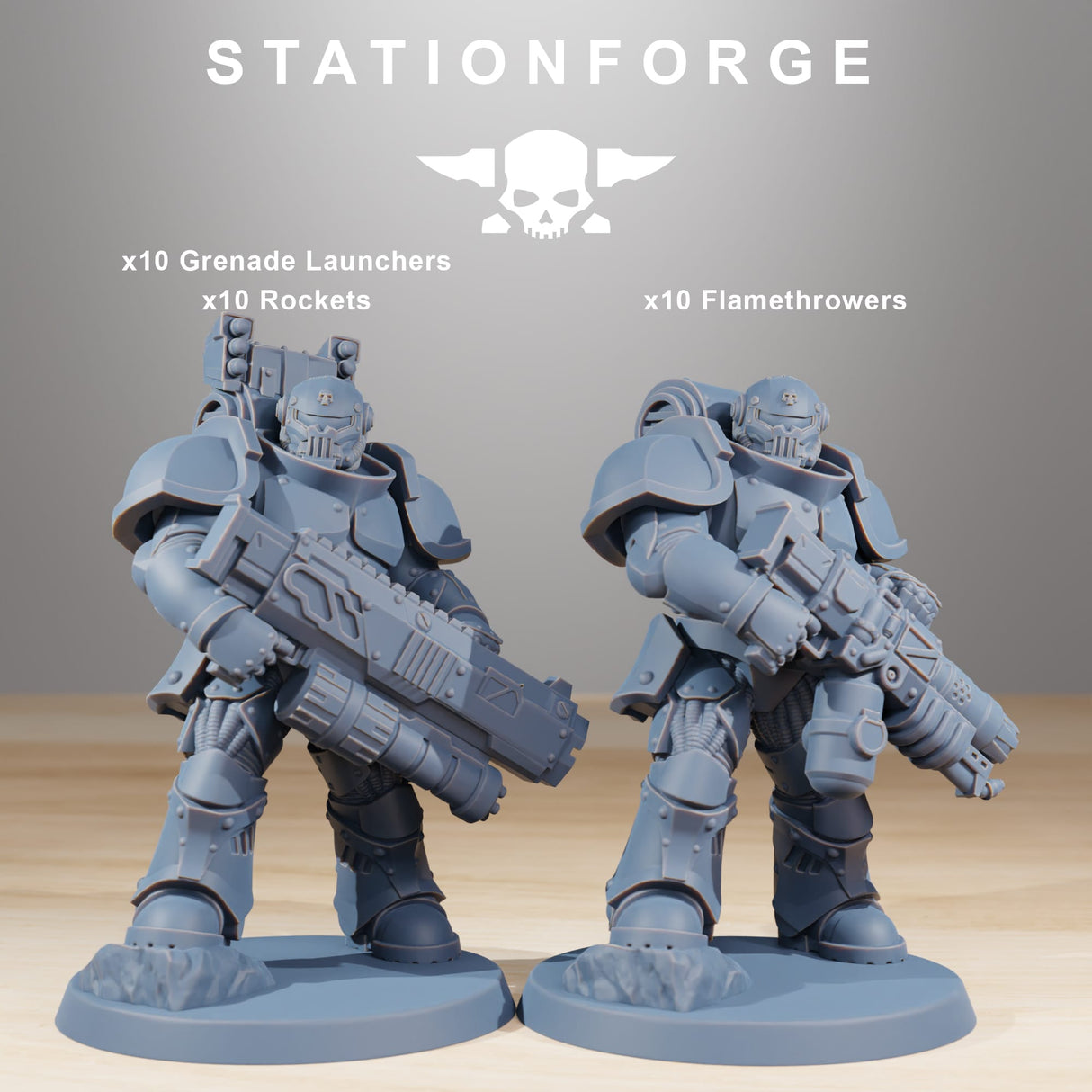 Tabletop Terrain Miniature Socratis Ravagers