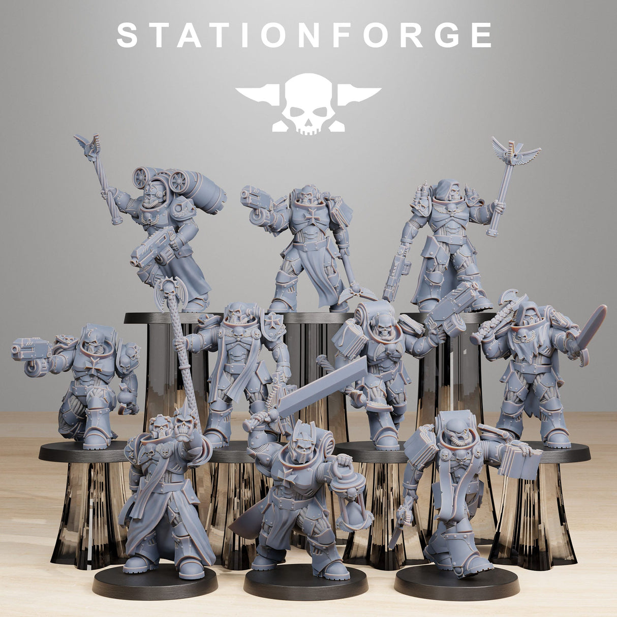 Tabletop Terrain Miniature Socratis Reverends