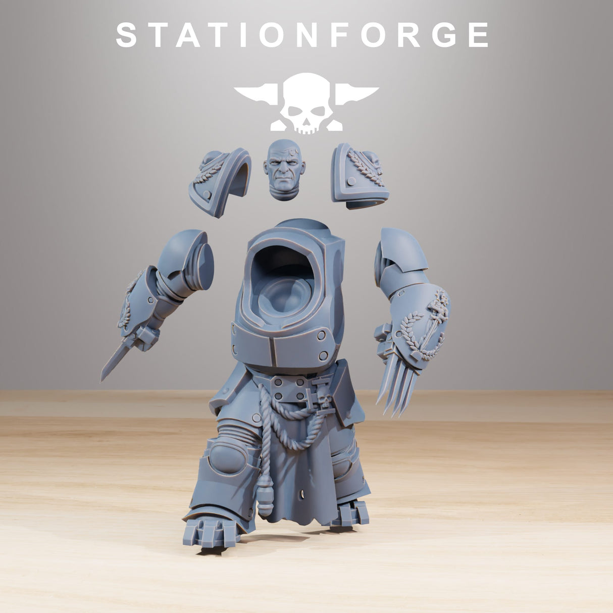 Tabletop Terrain Miniature Socratis Vanguard Melee Unit