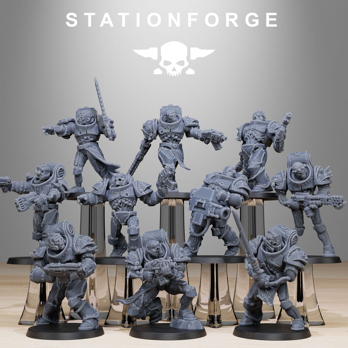 Tabletop Terrain Miniature Socratis Zombies