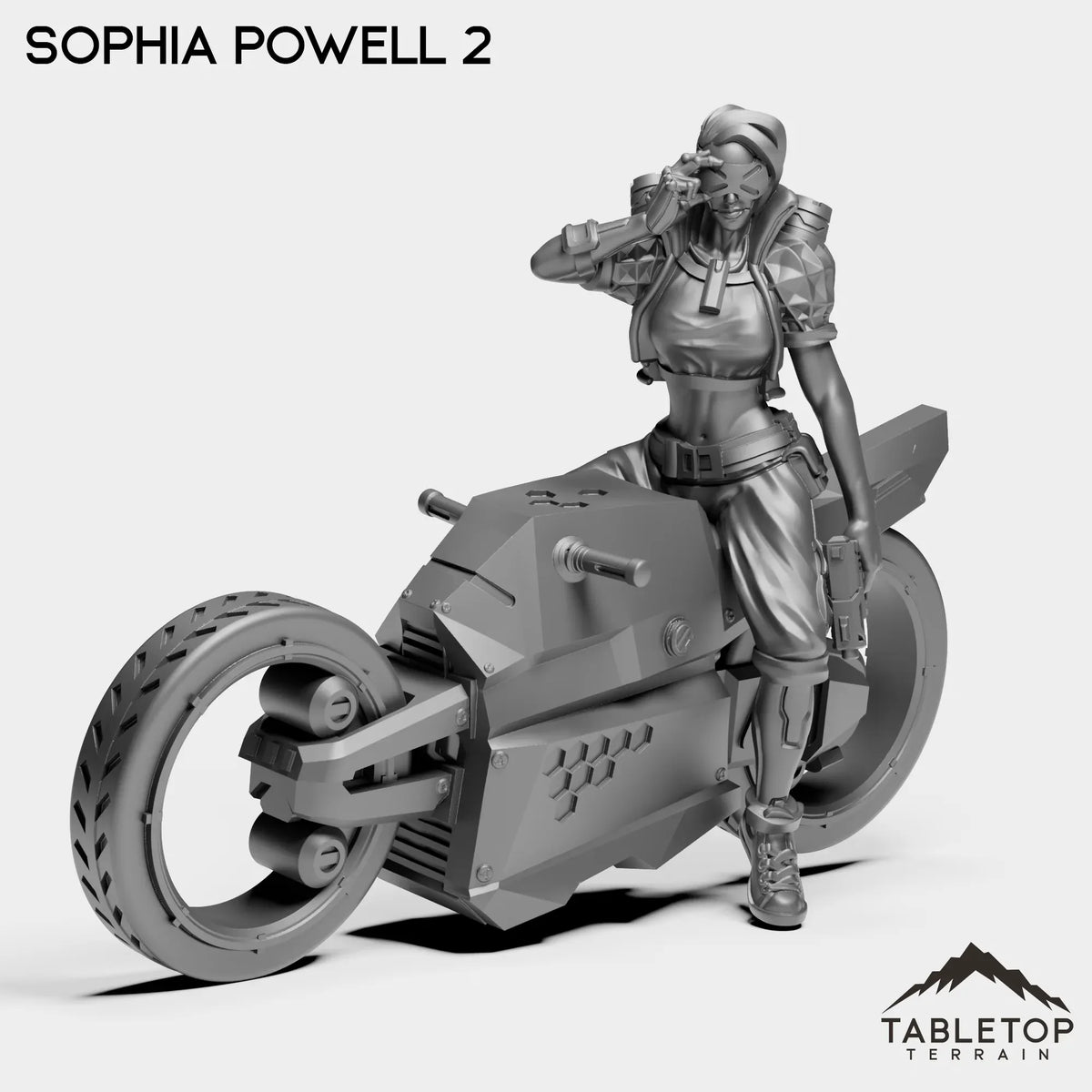 Tabletop Terrain Miniature Sophia Powell 2 Sophia Powell - Bomber Girls