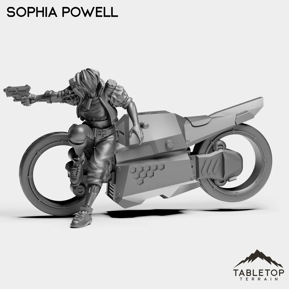 Tabletop Terrain Miniature Sophia Powell - Bomber Girls