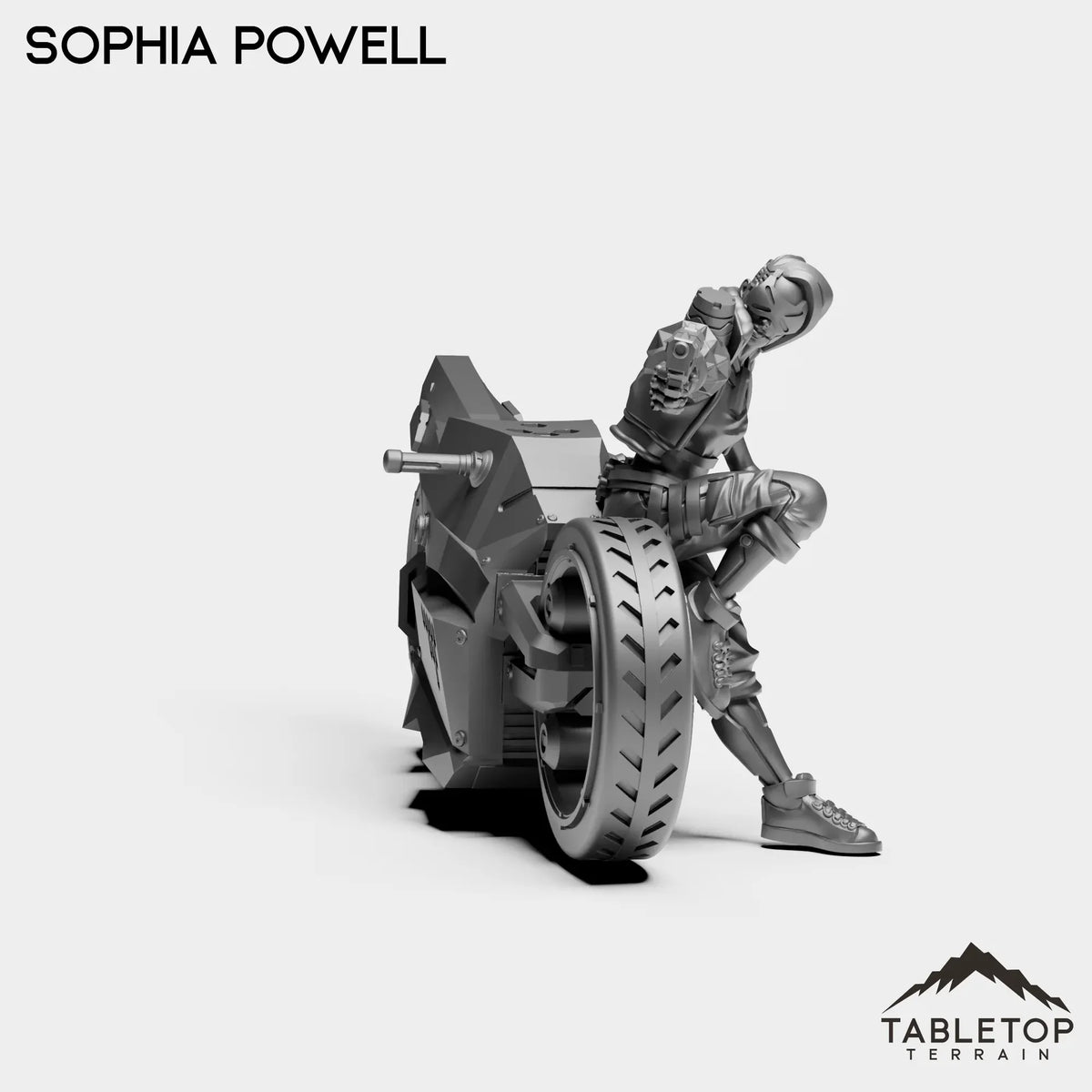 Tabletop Terrain Miniature Sophia Powell - Bomber Girls