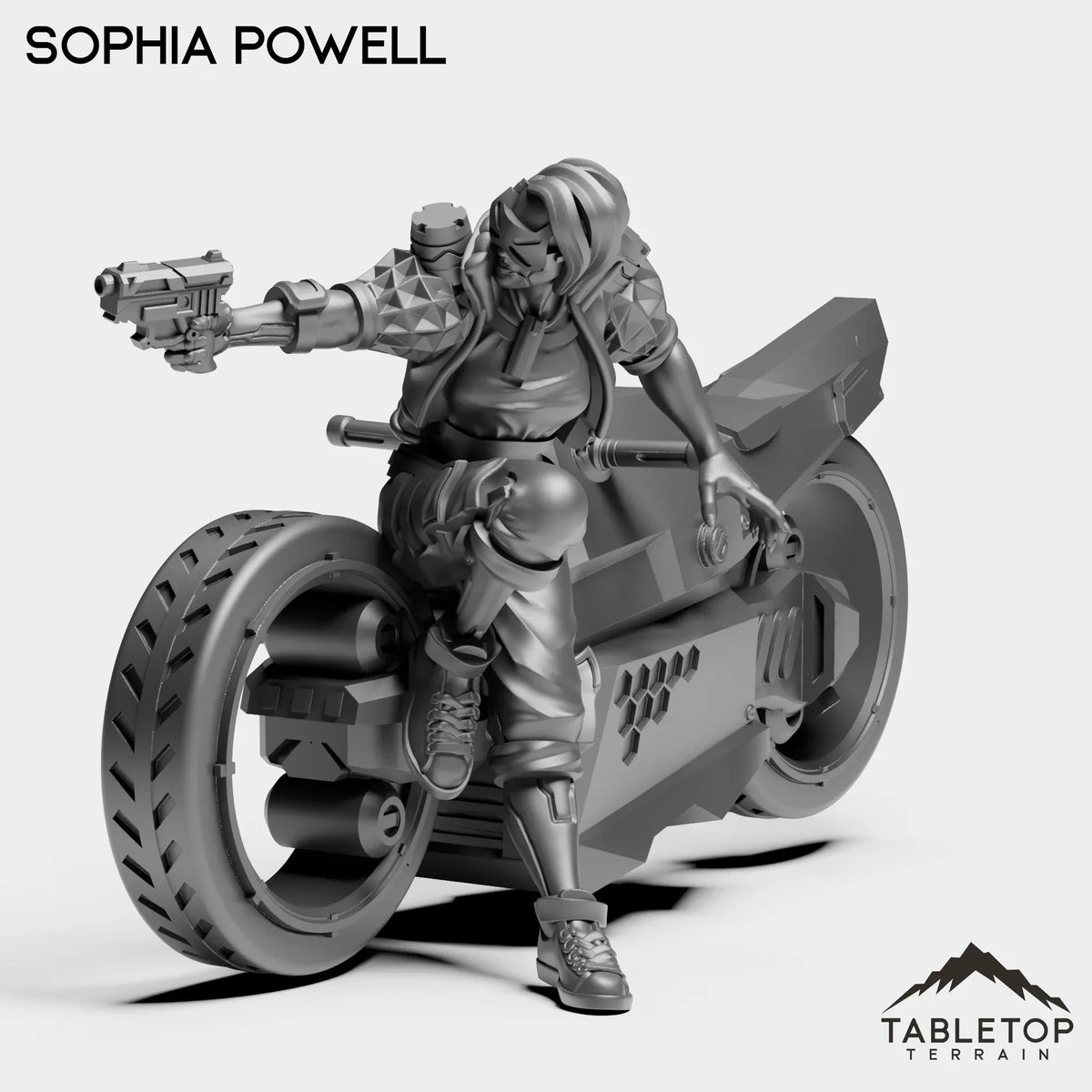 Tabletop Terrain Miniature Sophia Powell Sophia Powell - Bomber Girls