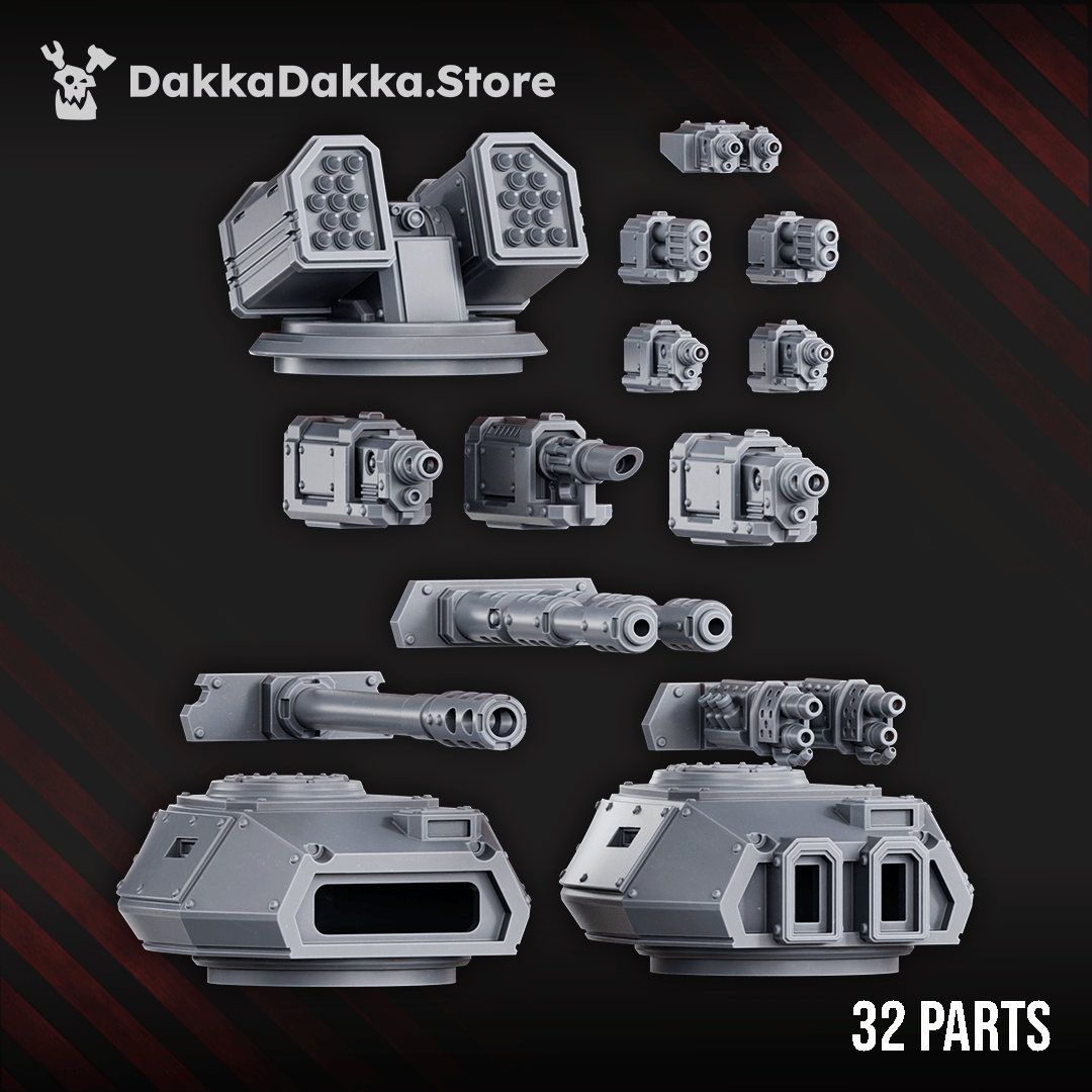 Tabletop Terrain Miniature Space Knights APC - Armored Personnel Carrier Tank