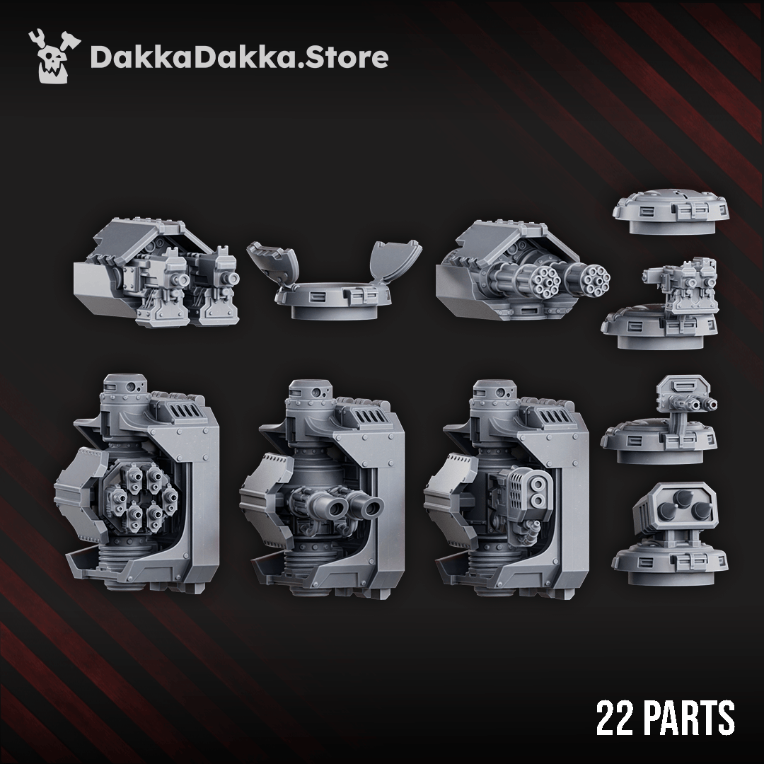 Tabletop Terrain Miniature Space Knights ASV - Armored Support Vehicle Tank