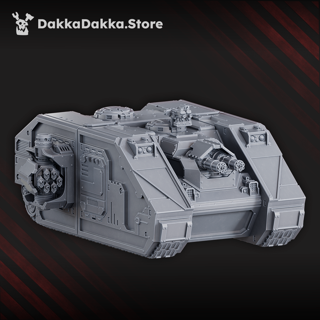 Tabletop Terrain Miniature Space Knights ASV - Armored Support Vehicle Tank