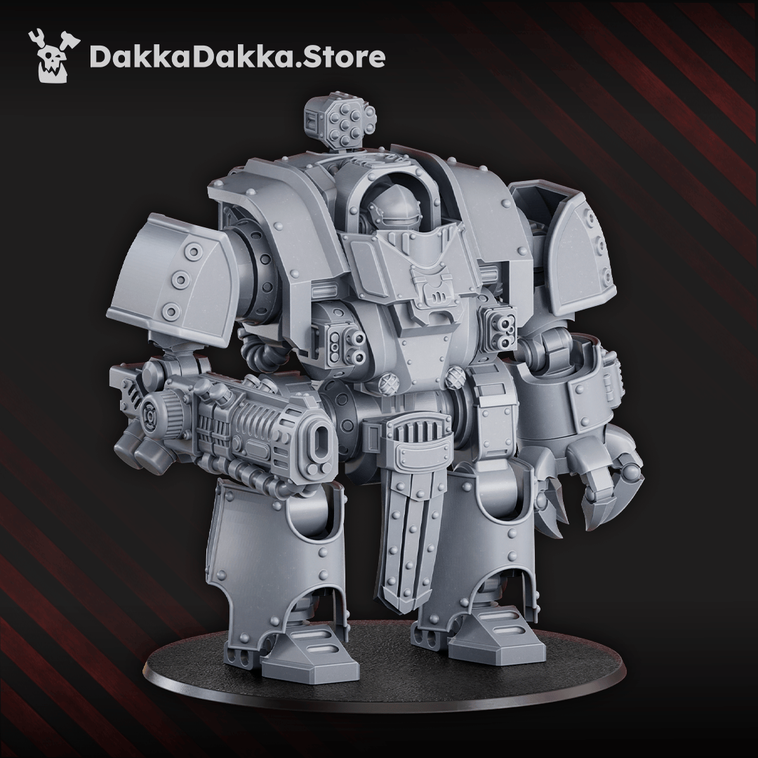 Tabletop Terrain Miniature Space Knights Heavy Walker