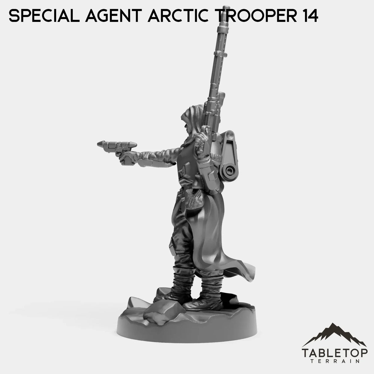 Tabletop Terrain Miniature Special Agent Arctic Troopers