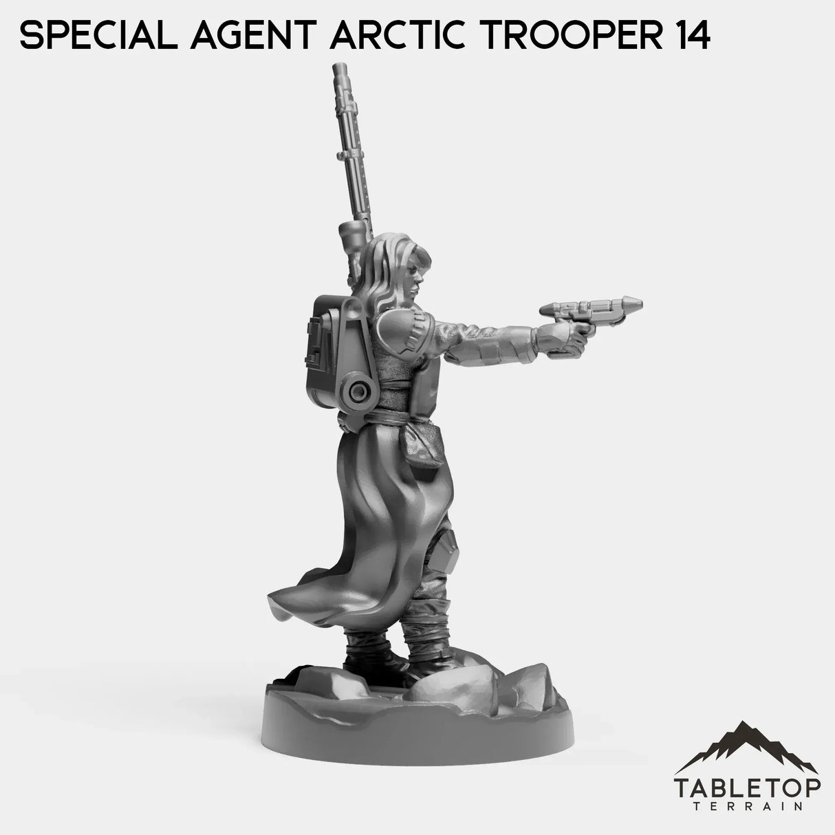 Tabletop Terrain Miniature Special Agent Arctic Troopers