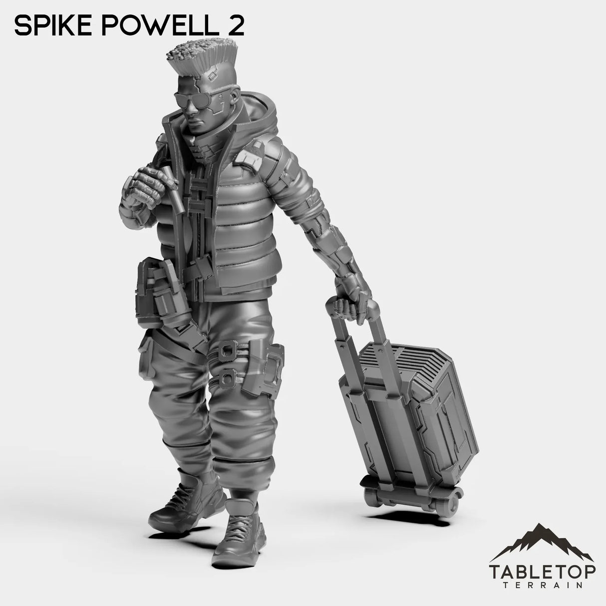 Tabletop Terrain Miniature Spike Powell 2 Spike Powell - Route Raiders